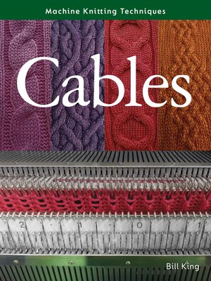 cover image of Machine Knitting Techniques